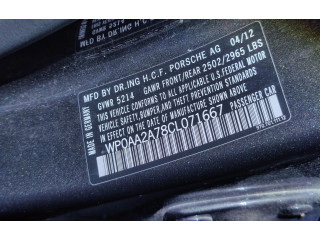 Zpětné zrcátko  Porsche Panamera (970) 2012  97061266700  