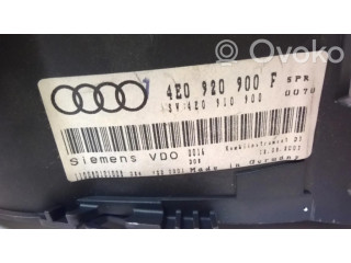 Přístrojová deska  Audi A8 S8 D3 4E 2006 4E0920900F, 4E0910900  