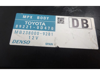 Блок управления 89221-OD470   Toyota Yaris