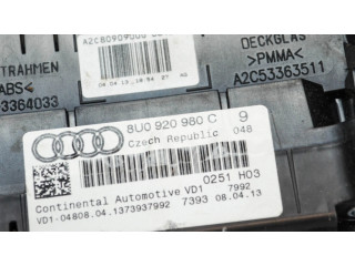 Панель приборов 8U0920980C   Audi Q3 8U       