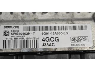 Блок управления двигателя 6G9112A650EG   Ford S-MAX
