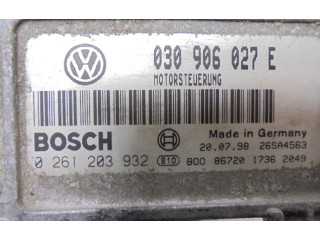 Блок управления двигателем Блок управления 030906027E, 030906027E   Volkswagen Polo III 6N 6N2 6NF