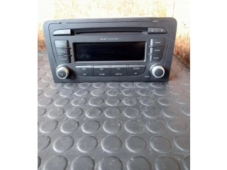 Радио/ проигрыватель CD/DVD / навигация 8P0035186P   Audi A3 S3 A3 Sportback 8P