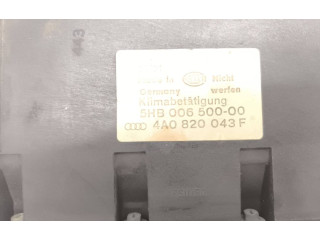 Блок управления климат-контролем 4A0820043F, 5HB00650000   Audi A6 S6 C4 4A