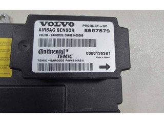 Блок подушек безопасности 8697679, 00001393B1   Volvo S40