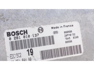 Řídící jednotka 9635158480, 0281010137   Citroen Xsara Picasso 2002