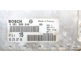 Блок управления двигателя 0261206246   Citroen Saxo