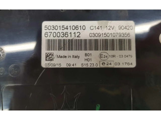 Přístrojová deska  Maserati Ghibli 2015 670036112, 503015410610  