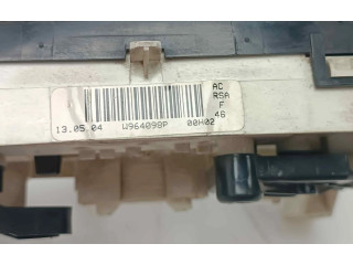 Блок управления климат-контролем W964098P   Nissan Primastar