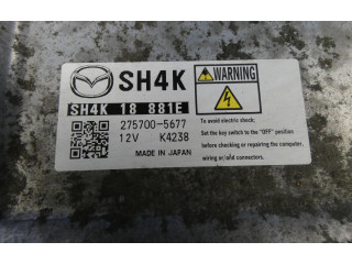 Блок управления двигателем ECU    SH4K18881E, 2757005677   Mazda 6