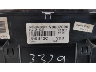 Панель приборов 2K0920842C, V0007000   Volkswagen Caddy       