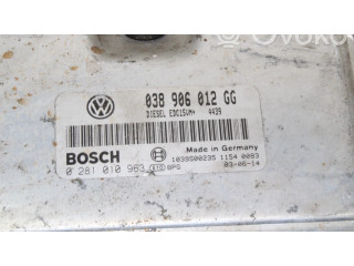 Řídící jednotka 038906012GG, 0281010963   Skoda Fabia Mk1 (6Y) 2006