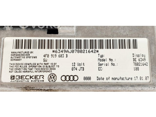 Дисплей    4F0919603B   Audi A6 S6 C6 4F