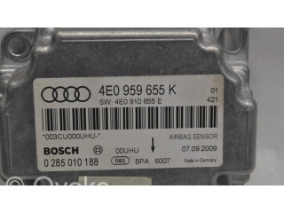 Блок подушек безопасности 4E0959655K, 0285010188   Audi A8 S8 D3 4E