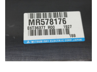 Řídící jednotka MR578176, E6T36377   Mitsubishi Pajero 2002
