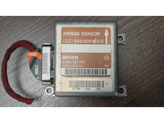 Блок управления АБС 8A0959665B, 0285001037   Audi 80 90 S2 B4