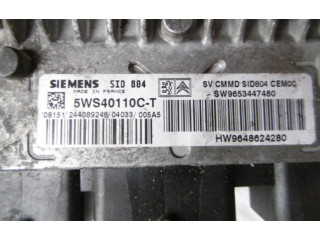 Řídící jednotka 9648624280, 5WS40110CT   Peugeot 1007 2005