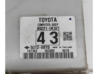 Блок комфорта 892210K321, 50128819   Toyota Hilux (AN120, AN130)   