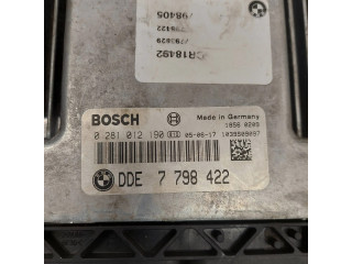 Řídící jednotka 7798422, 1039S09097   BMW 5 E60 E61 2005