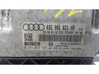 Блок управления двигателя 0281013625   Audi A3 S3 A3 Sportback 8P