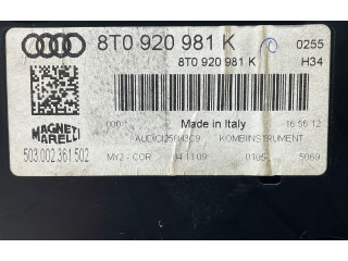 Přístrojová deska  Audi A5 Sportback 8TA 2009 8T0920981K  