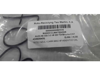 Блок управления климат-контролем 4D0820043Q   Audi A8 S8 D2 4D