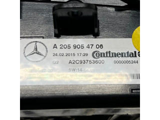 Блок управления климат-контролем A2059054706, 0000005244   Mercedes-Benz C W205