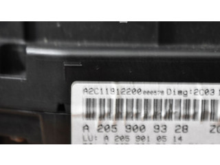 Přístrojová deska  Mercedes-Benz C W205 2021 a2059009328  