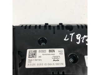 Панель приборов 8V0920860N   Audi A3 S3 8V       