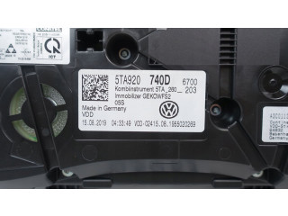 Панель приборов 5TA920740D, 5TA920740D   Volkswagen Touran III       