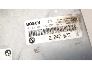 Řídící jednotka 2247072, 0281001373   BMW 5 E39 1997