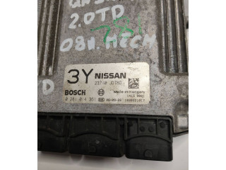 Řídící jednotka 23710JD78D, 1039S21017   Nissan Qashqai 2008