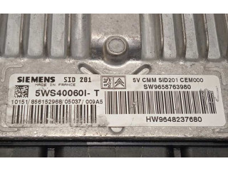 Řídící jednotka 9648237680, 5WS40060IT   Peugeot 607 2005