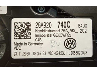 Přístrojová deska  Volkswagen T-Roc 2020 2GA920740C  