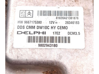 Řídící jednotka 9667175380, 9802943180   Peugeot 508 2013