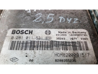 Řídící jednotka 0281011531, 8200355236   Opel Vivaro 2006
