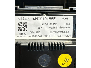 Блок управления климат-контролем 4H0919158E, 5HB01012765   Audi A8 S8 D4 4H