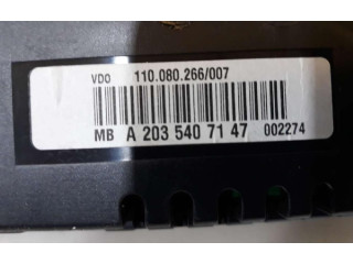 Přístrojová deska  Mercedes-Benz C W203 2001 A2035407147, A2035407147  