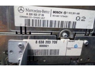 Турбина Радио/ проигрыватель CD/DVD / навигация Mercedes-Benz S W220  A2208203789, A2208203789         