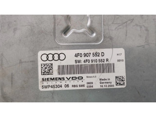 Блок управления двигателя 4F0907552D, 4F0910552R   Audi A6 S6 C6 4F