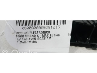 Řídící jednotka AV6N19G481AM, MODULOELECTRONICO   Ford Grand C-MAX 2013