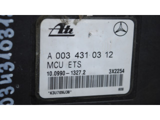 Zámek zadních dveří A0034310312, A0034310312   Mercedes-Benz SLK R170 2004