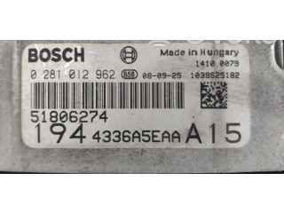 Řídící jednotka 0281012962   Fiat Croma 2005