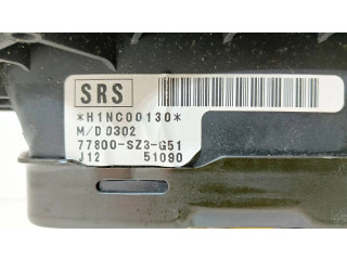 Подушка безопасности водителя 77800SZ3G51, 51090   Honda Legend III KA9