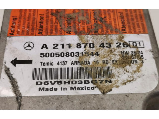 Блок подушек безопасности A2118704326   Mercedes-Benz E W211