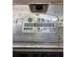 Řídící jednotka 038906012CT, 0281010377   Volkswagen Polo III 6N 6N2 6NF 1995