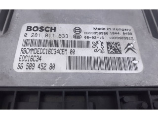 Řídící jednotka 9658945280, 0281011633   Peugeot 407 2006