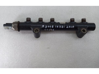 Vstřikovací lišta 9684753080, 0908270308   Peugeot 3008 I    9HR (DV6C) 