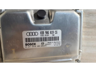 Блок управления двигателя 038906019CG, 0281010406   Audi A4 S4 B6 8E 8H