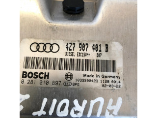 Блок управления двигателя 4Z7907401B, 1039S00423   Audi A6 S6 C5 4B